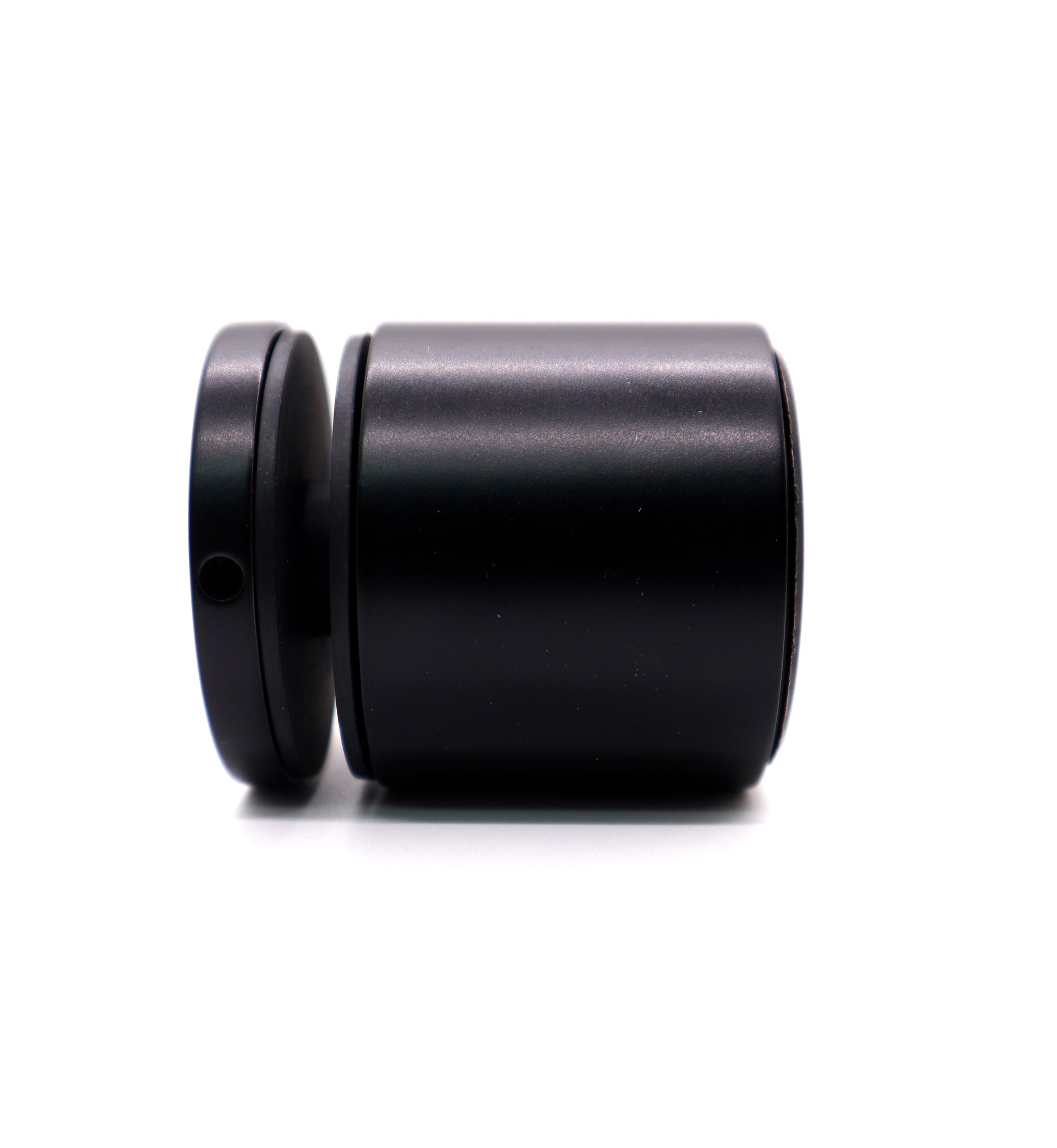 Matte Black Solid Standoff Mount for Glass Railing  2" Inch - SHEMONICO