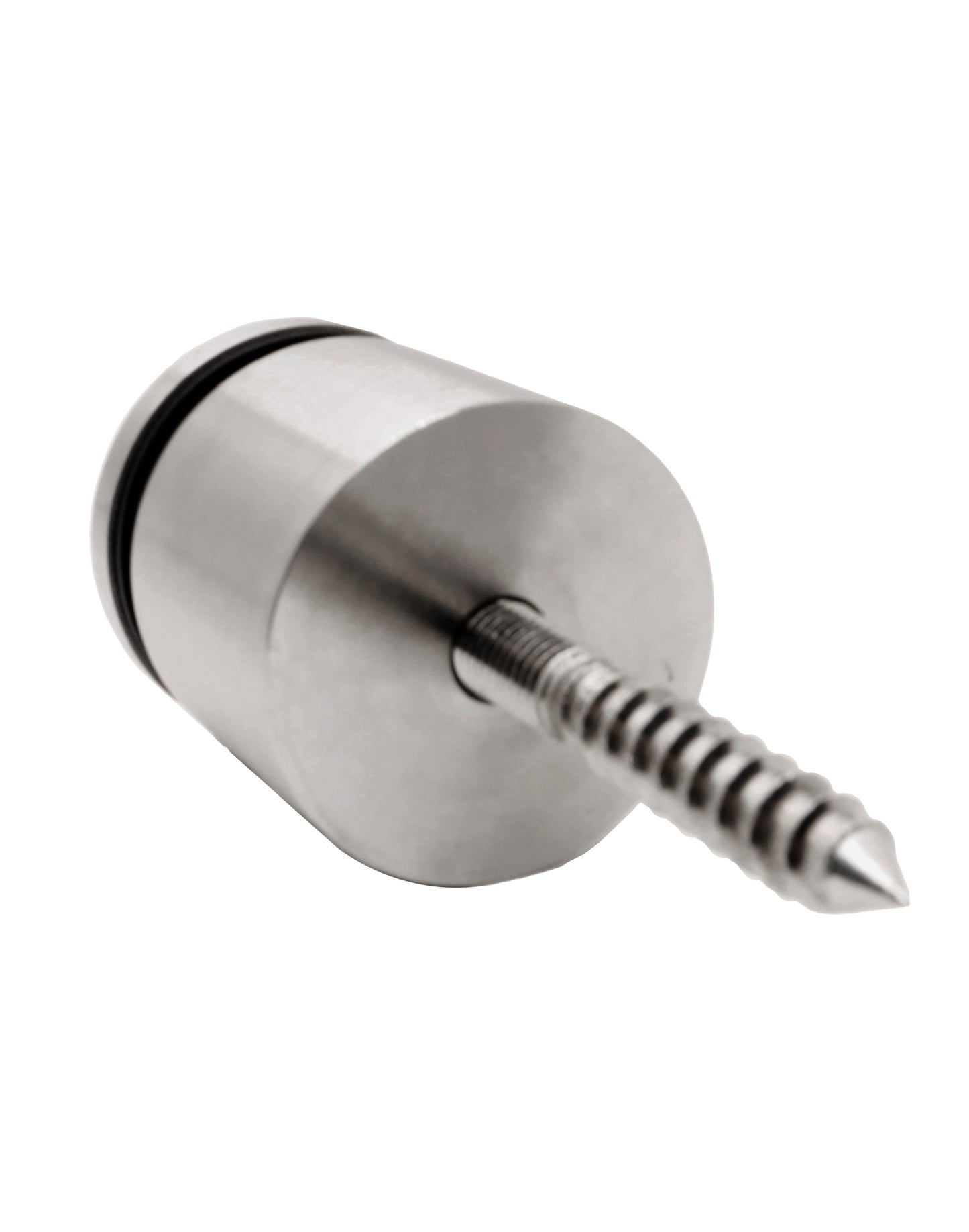 Stainless Steel Heavy Standoff Mount for Glass Railing  2" Inch with Screw (G1040-200-FIX) - SHEMONICO