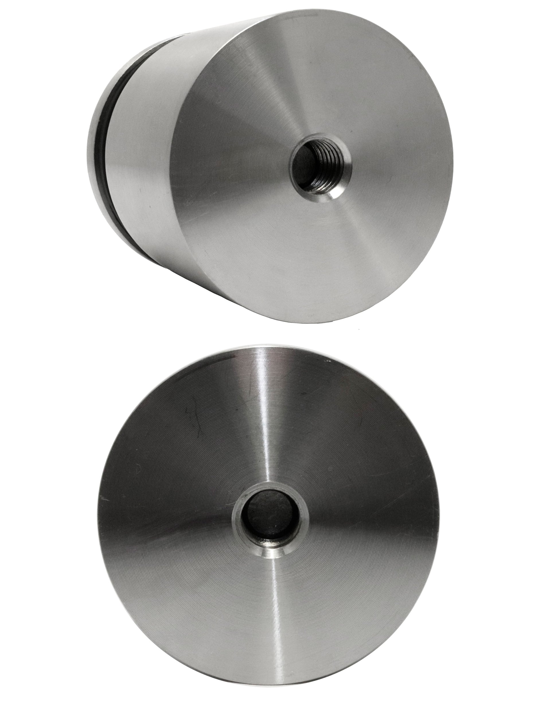 Stainless Steel Heavy Standoff Mount for Glass Railing  2" Inch with Screw (G1040-200-FIX) - SHEMONICO