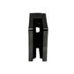 Square Flat Glass Clamp 2 1/8" x 2 1/8" for 3/8" or 1/2 Glass Black Finish 304 (G1091-200-BLK-LTCTY) - SHEMONICO