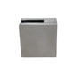 Stainless Steel 304 Grade Square Flat 1-1/2" Post Glass Clamp 2 1/8" x 2 1/8" for 1/2" Glass Satin Finish (G1091) - SHEMONICO