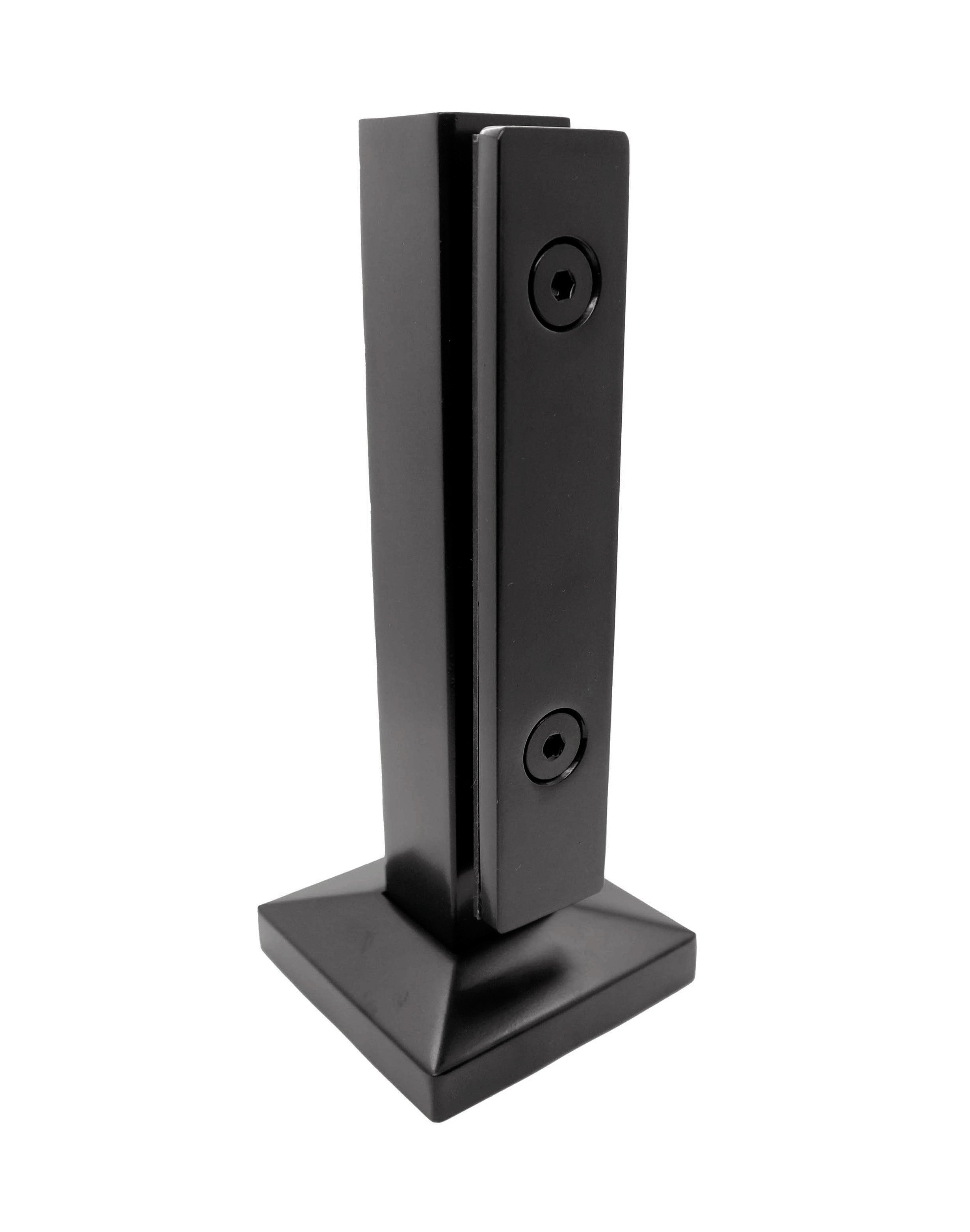 Talon Glass Railing Matte Black Stainless Steel Glass Talon 10