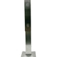 Stainless Steel Glass Talon 15" Post Spigot Balustrade for Stairs Incline Glass Railing  (G1120-BRS) - SHEMONICO