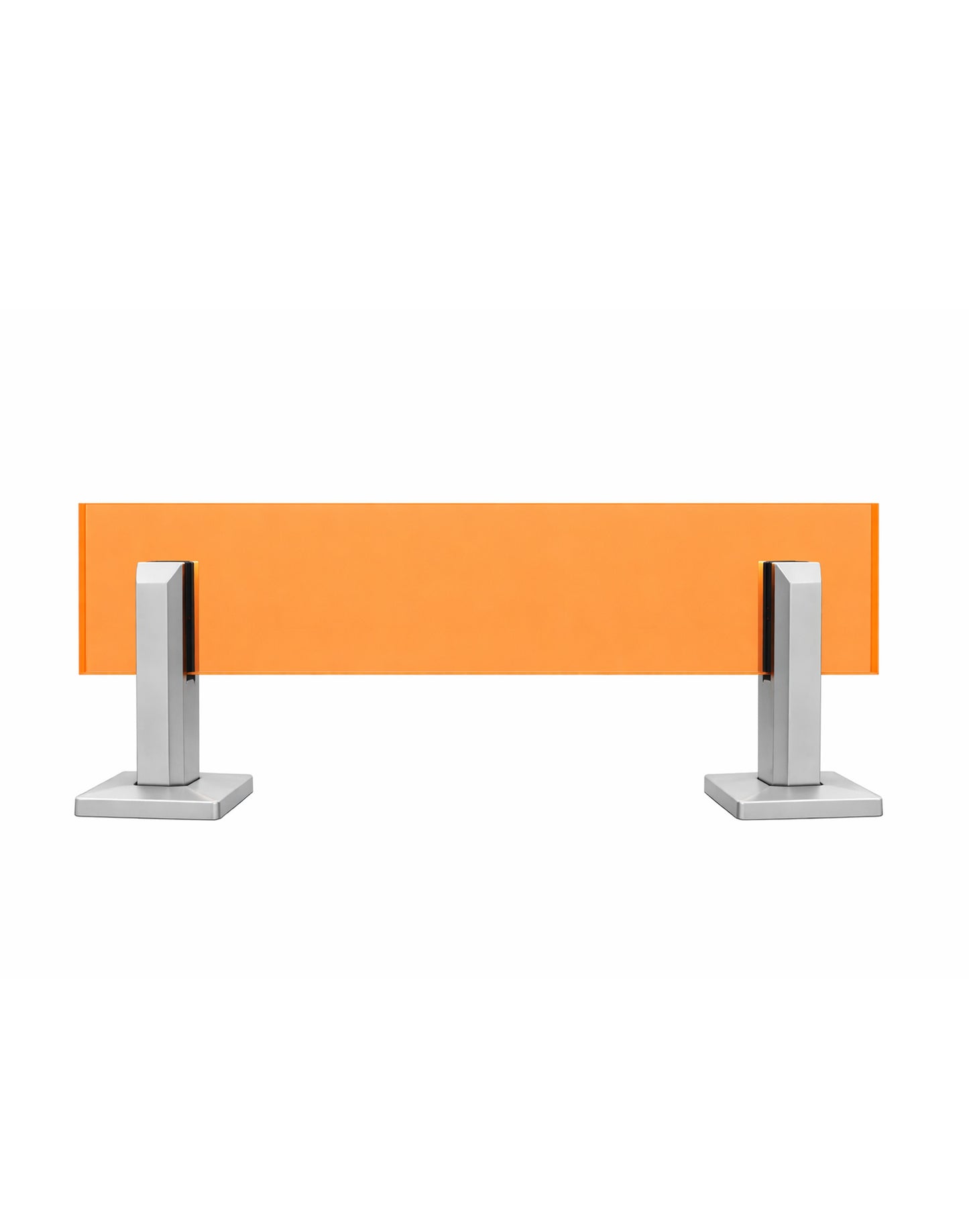 8" Stainless Steel Glass Railing Spigot for Staircase with Leveling Satin Finish (G1130-BRS) - SHEMONICO