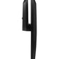Black Matte Stainless Steel Side Mount Spigot for Glass Railing with Leveling (G1135-BLK)