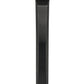 Black Matte Stainless Steel Side Mount Spigot for Glass Railing with Leveling (G1135-BLK)