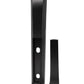 Black Matte Stainless Steel Side Mount Spigot for Glass Railing with Leveling (G1135-BLK)