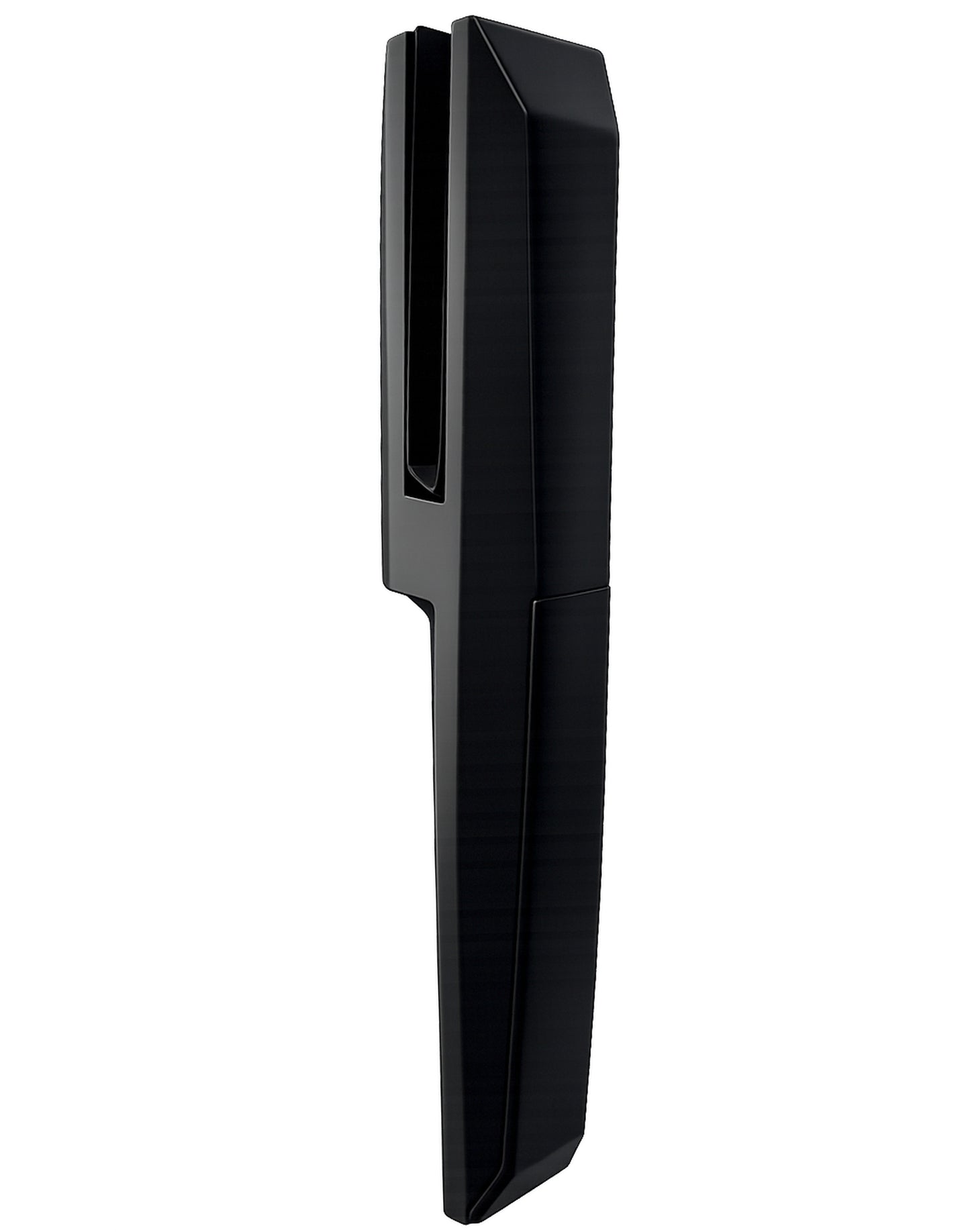 Black Matte Stainless Steel Side Mount Spigot for Glass Railing with Leveling (G1135-BLK)