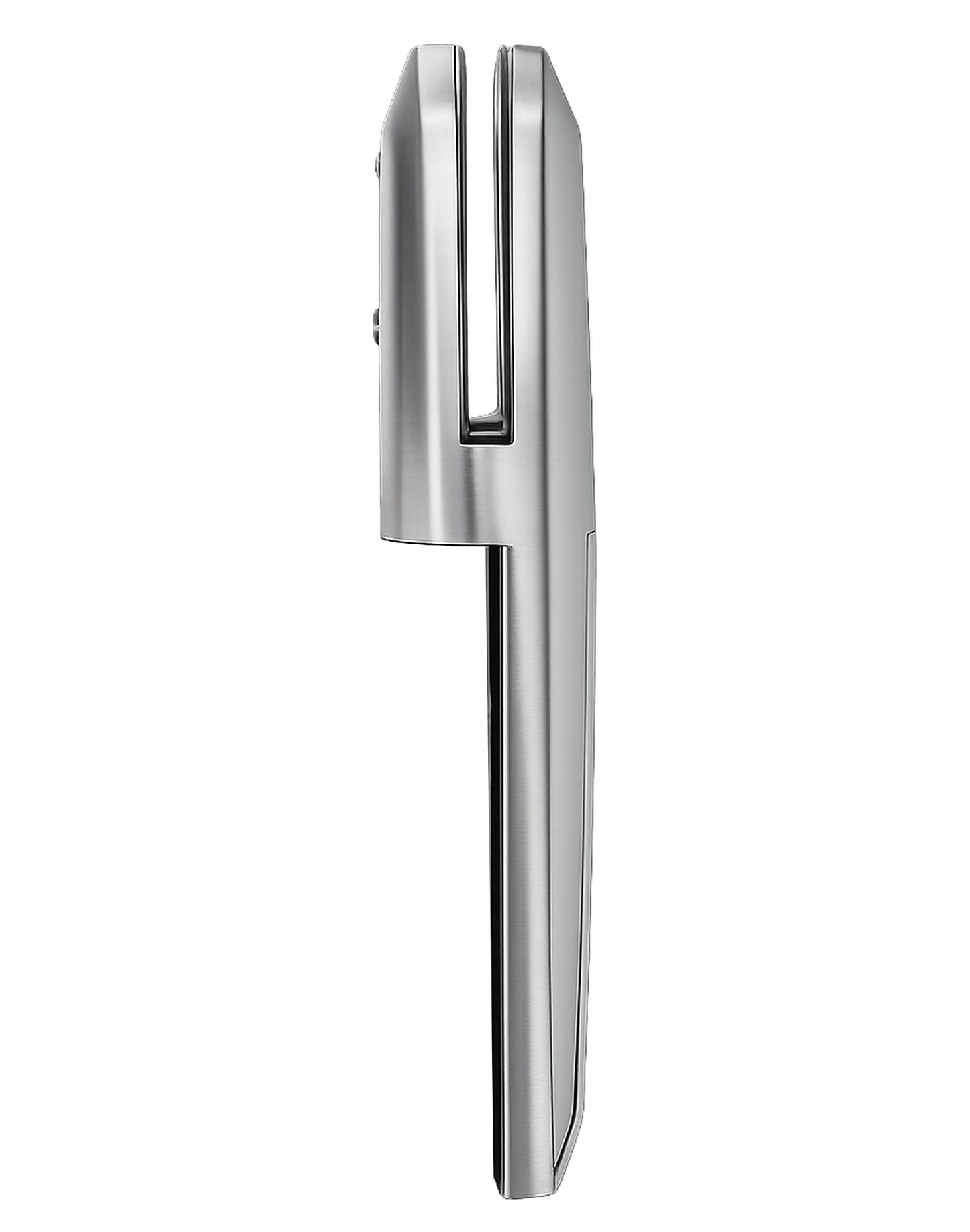 Stainless Steel Side Mount Spigot Talon for Glass Railing with Leveling Satin Finish (G1135-BRS)