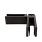 Stainless Steel Black Adjustable 90 to 180 Degree 1/2" Glass to Glass Clamp Railing  (G1200-BLK) - SHEMONICO