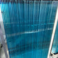 1/2" Clear Tempered Railing Glass Panel Flat Polished 42" High - SHEMONICO