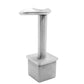 90 Degree Round Stem Post Handrail Bracket Stainless Steel for 1-1/2" Post Fitting (P0150-90-TOP-ROUND) - SHEMONICO