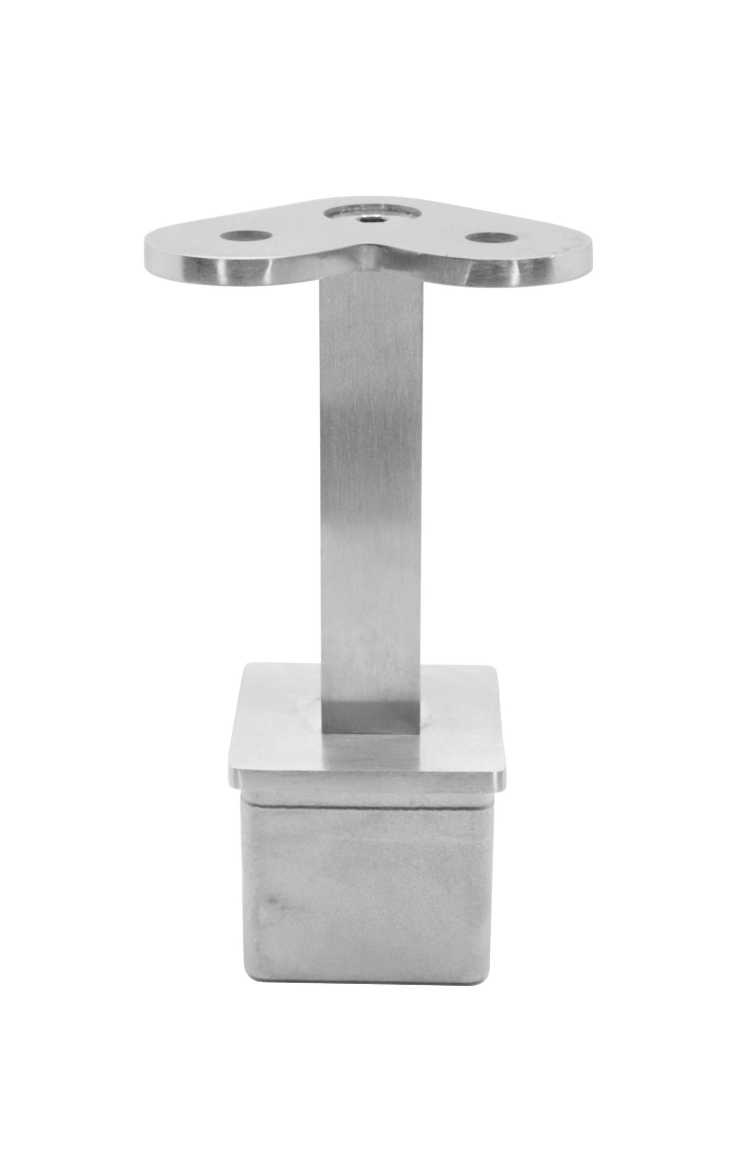 90 Degree Square Stem Post Handrail Bracket Stainless Steel for 1-1/2" Post Fitting (P0150-90-TOP-SQUARE) - SHEMONICO