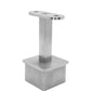 Fixed Square Stem Post Handrail Bracket Stainless Steel for 2" Post Fitting (P0200-FIX-TOP-SQUARE) - SHEMONICO