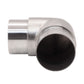 90 Degree Sharp Corner Elbow for 1 1/2 Round Handrail Tube Stainless Steel 304 (P0315-150) - SHEMONICO