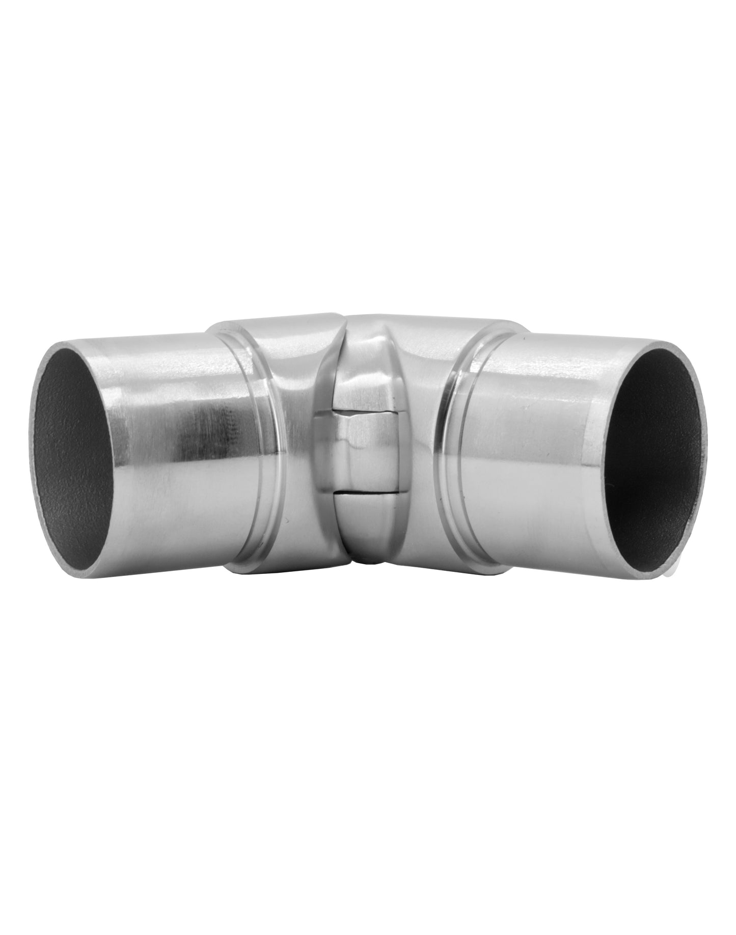 Adjustable Round Flush Angle for 1 1/2 Round Handrail Tube Stainless Steel 316 (P0320-150)