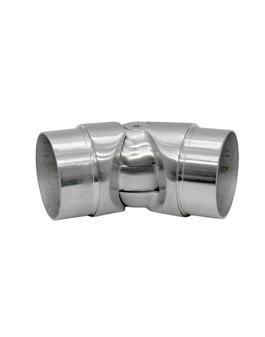 Adjustable Round Flush Angle for 2" Round Handrail Tube Stainless Steel 304 (P0320-200)