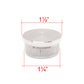 Stainless Steel Round End Cap Cover for 1 1/2" OD Round Tube for Top Rail (P0330-150) - SHEMONICO