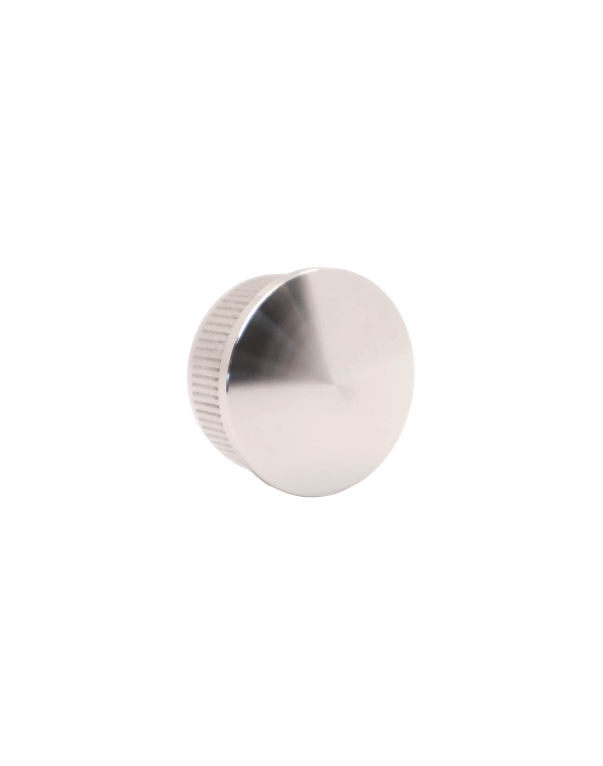 Stainless Steel Round End Cap Cover for 1 1/2" OD Round Tube for Top Rail (P0330-150) - SHEMONICO