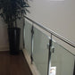 1/2" Tempered Railing Glass Panel Flat Polished - SHEMONICO