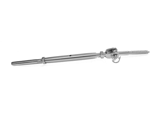 Jaw Swage Stud Turnbuckle and Lag Screw Eye (C1011-C1150) - SHEMONICO