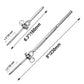 Jaw Swage Stud Turnbuckle and Lag Screw Eye (C1011-C1150) - SHEMONICO