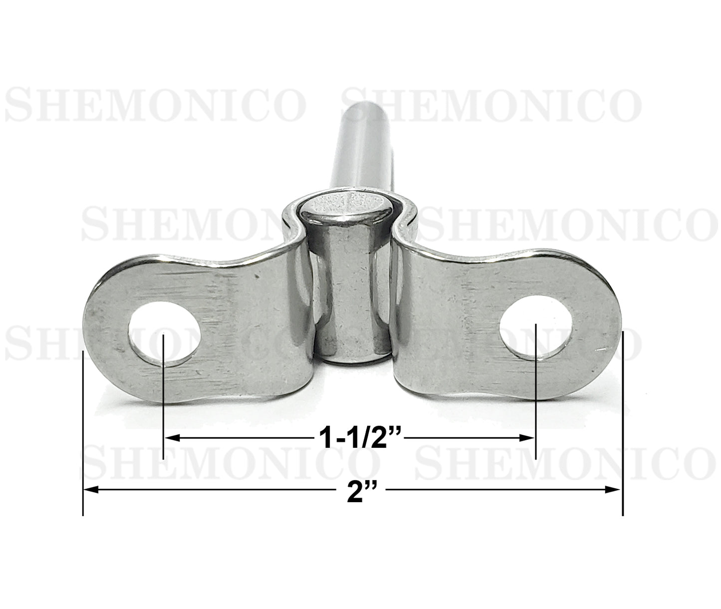 Stainless Steel Hand Swage Deck Toggle - Type 316 (C1022) - SHEMONICO