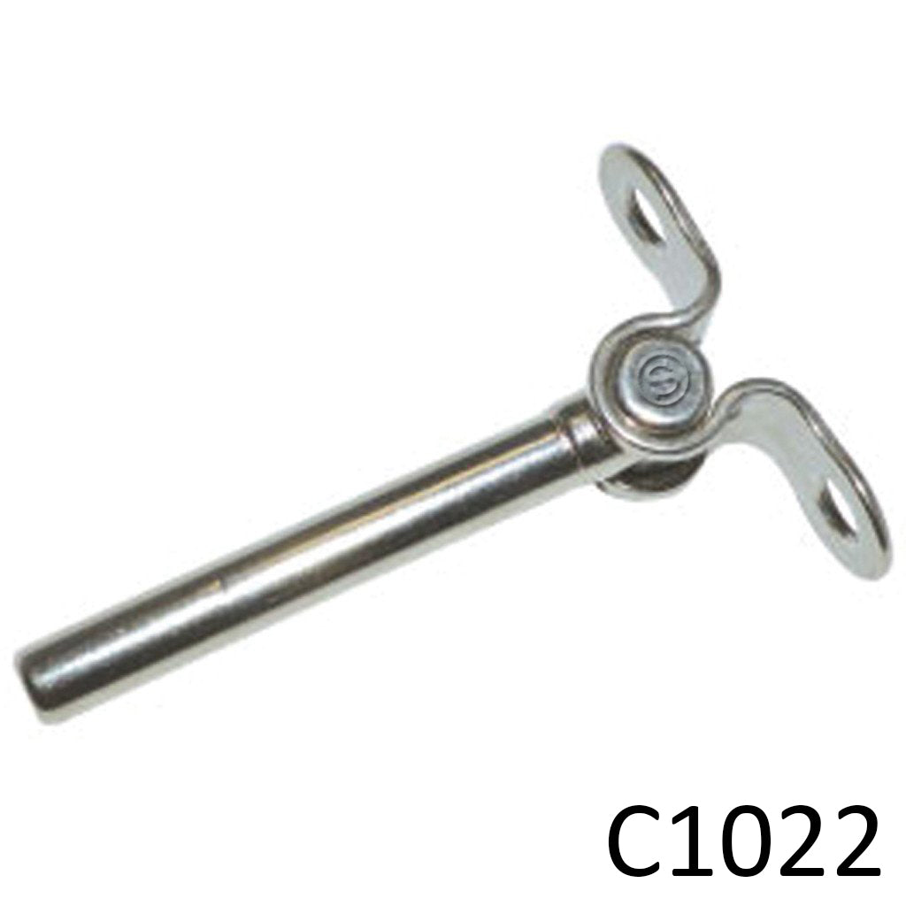 Stainless Steel Hand Swage Deck Toggle - Type 316 (C1022) - SHEMONICO