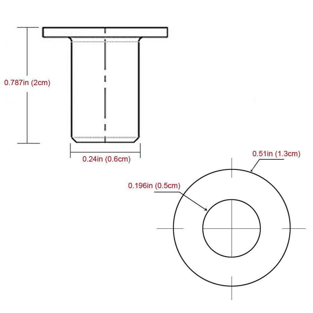 Stainless Steel Protector Sleeves for Cable Railing GRADE 316 (C1090) - SHEMONICO