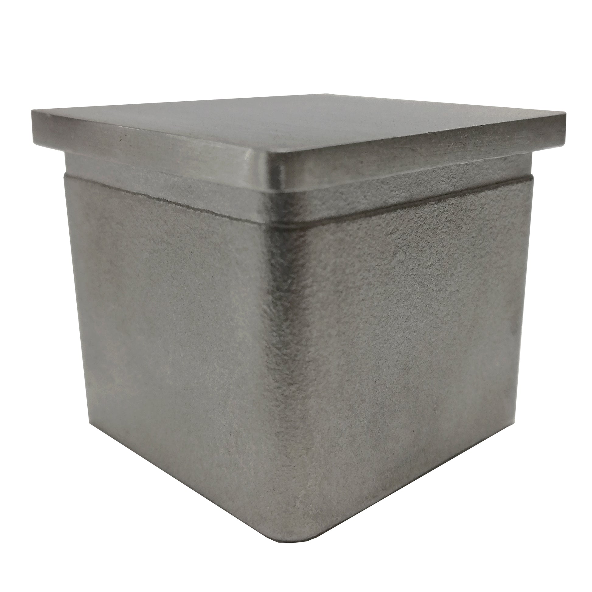 Post Square End Cap Stainless Steel 316 1-1/2" Post Fitting (G1140-150-150) - SHEMONICO