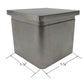 Post Square End Cap Stainless Steel 316 1-1/2" Post Fitting (G1140-150-150) - SHEMONICO