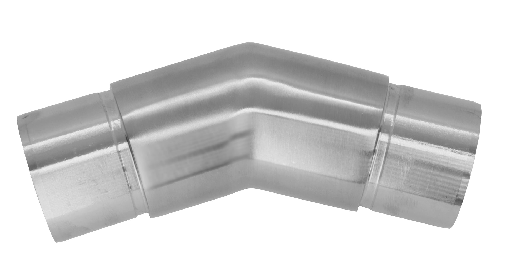 145 Degree Elbow for 1 1/2 Round Handrail Tube Stainless Steel 316 (P0300-150) - SHEMONICO