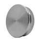 Stainless Steel Round End Cap Cover for 1 1/2" OD Round Tube on Cable Railing Deck Posts & Top Rail (P0330-150) - SHEMONICO